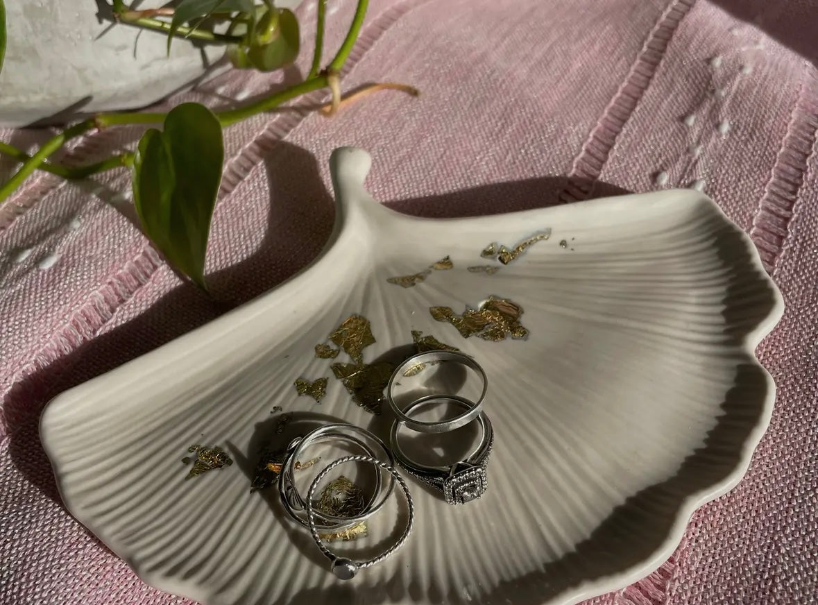 Gingko Leaf Tray