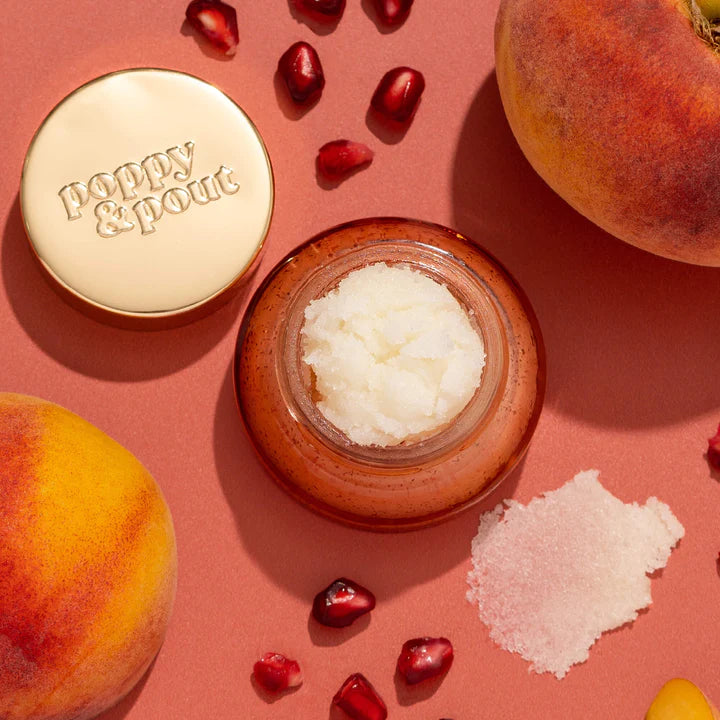 Poppy and Pout Lip Scrubs