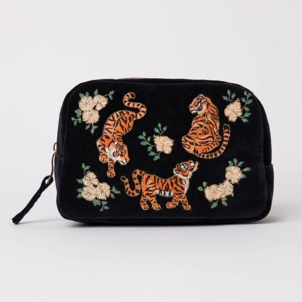 Embroidered Cosmetic bag Collection