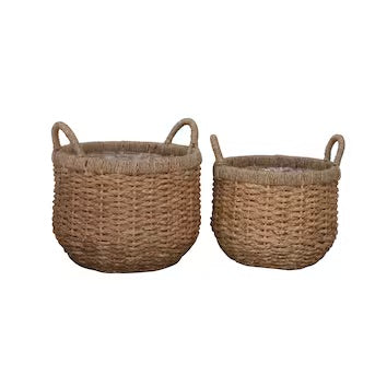 Round Rattan Baskets